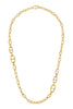 Mixed Mariner Link One 18k Yellow Gold 18" Necklace