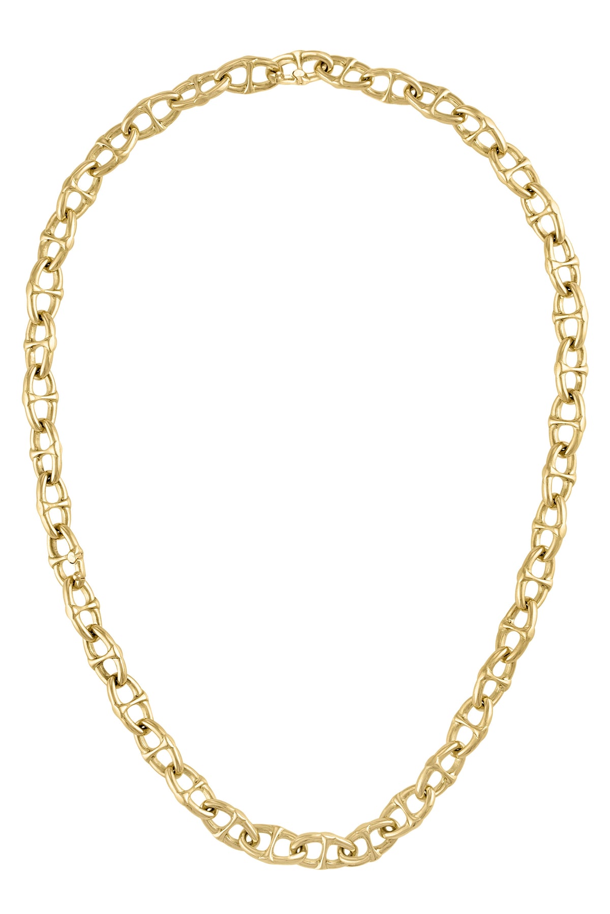 14k Yellow Recycled Gold Large 5.9mm Long Link Chain 16