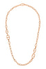 Mixed Mariner Link One 18k Rose Gold 18" Necklace