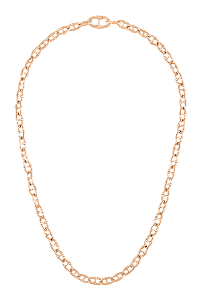 Small Mariner Link 18k Rose Gold 16" Necklace